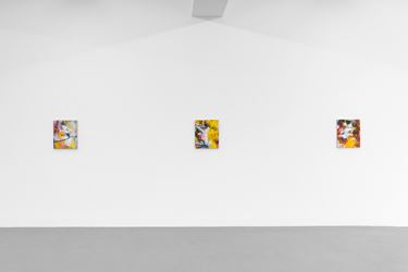 Exhibition view: Nigel Cooke, Spring in Fialta, Buchmann Galerie, Berlin (26 April–29 June 2019). Courtesy Buchmann Galerie.