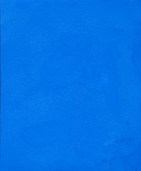 Bleu Monochrome (23 095 BM) by Philippe Pastor contemporary artwork painting, mixed media