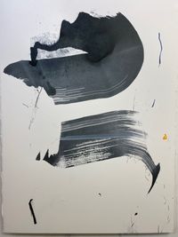 Moments tracked I by Sam Lock contemporary artwork works on paper, mixed media
