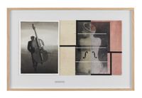 Dates No 57 (Tomislav Peternek, Man Ray) by Radenko Milak & Roman Uranjek contemporary artwork photography, print, mixed media