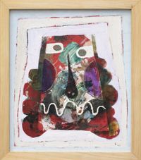 Head 10 by Luis Lorenzana contemporary artwork painting, works on paper