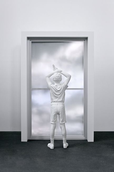 Boy With Gun by Elmgreen & Dragset contemporary artwork