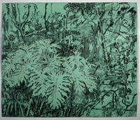 Drawing for The Great Yes, The Great No (Jungle II) by William Kentridge contemporary artwork painting, works on paper, drawing