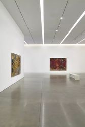 Exhibition view: Nigel Cooke, How the World Became Natural, Pace Gallery, West 25th Street, New York (12 May–1 July 2023). Courtesy Pace Gallery.