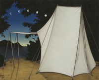 Star watcher by Jaeseok Lee contemporary artwork painting