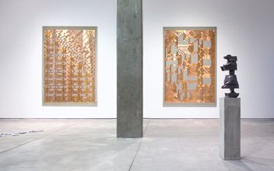 Exhibition view: Troika, Compression Loss, Galeria OMR, Mexico City (10 November-20 January 2018). Courtesy Galeria OMR, Mexico City.