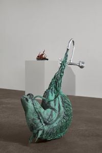 Faucet with Horse Head (The Covid Diaries Series) by Valerie Hegarty contemporary artwork sculpture