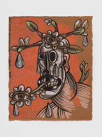 Bonehead by Jan Wade contemporary artwork works on paper, drawing