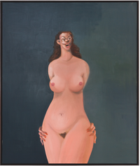 The Model by George Condo contemporary artwork painting
