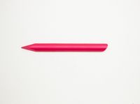 Satin Stick (pink) by Roman Gysin contemporary artwork sculpture, textile