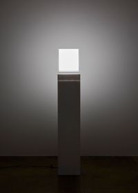 Untitled (Electric Light) by Mary Corse contemporary artwork installation