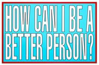 How can I be a better person? by Barbara Kruger contemporary artwork painting