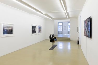 Exhibition view: Group Exhibition, Where to now?  الى أين الآن؟, Krinzinger Schottenfeld, Vienna (9 September–14 October 2023). Courtesy Galerie Krinzinger.