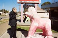 William Eggleston and Pink Gorilla, Memphis by Juergen Teller contemporary artwork photography