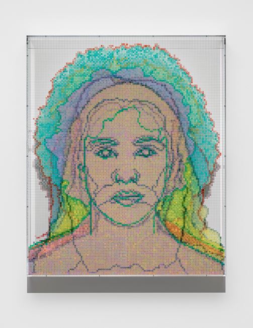 Numbers and Faces: Multi-Racial/Ethnic Combinations Series 1: Face #13, Ellen Yoshi Tani
(Japanese/Irish/Danish/English) by Charles Gaines contemporary artwork