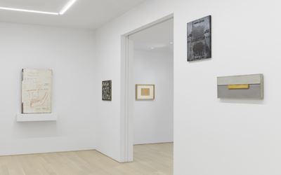 Exhibition view: Group Exhibition, Words Without Thoughts Never To Heaven Go, Almine Rech Gallery, New York (31 October-16 December 2017). Courtesy Almine Rech Gallery, New York. 