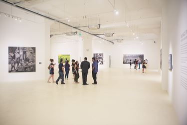 Mangu Putra, Between History and the Quotidian, Exhibition view at Gajah Gallery, Singapore. Image courtesy of Gajah Gallery, Singapore.