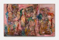 Three Immortals (pink) by Daniel Crews-Chubb contemporary artwork painting