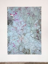 diamantkarte by Myriam Holme contemporary artwork painting, works on paper