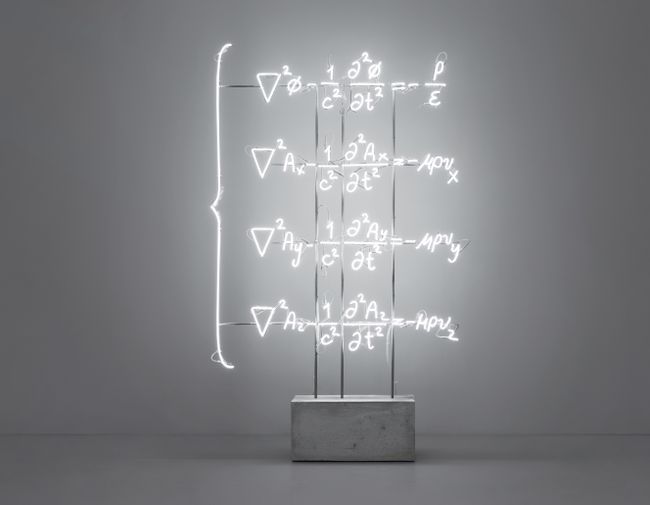 The Totality of Electromagnetic Phenomena (Maxwell's Equations) by Andrea Galvani contemporary artwork