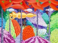 Jungle by Jung Kangja contemporary artwork painting