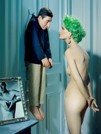 Untitled (after Cattelan) #4 by Miles Aldridge contemporary artwork photography