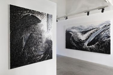 Exhibition view: Ma Desheng, Au cœur des pierres, A2Z Art Gallery, Paris (8 October–31 October 2020). Courtesy A2Z Art Gallery. 