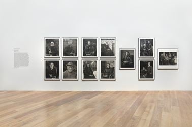 Exhibition view: August Sander, Men Without Masks, Hauser & Wirth, London (18 May–28 July 2018). Courtesy Hauser & Wirth.