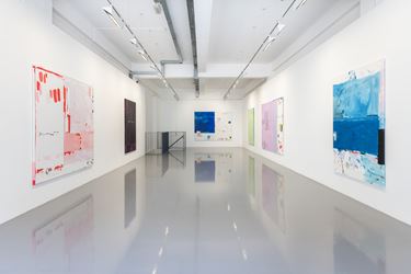 Exhibition view: Mary Ramsden, ZORRO, Pilar Corrias, London (4 July–9 August 2019). Courtesy the artist and Pilar Corrias. Photo: Damian Griffiths.