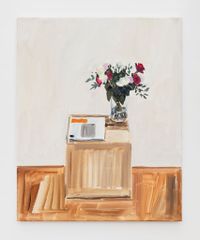 Flowers and Artforum by Jean-Philippe Delhomme contemporary artwork painting