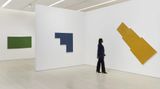 Contemporary art exhibition, Robert Mangold, Plane Structures at Pace Gallery, 540 West 25th Street, New York, USA