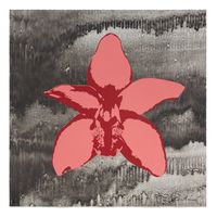 Cymbidium Orchid by Russel Wong contemporary artwork painting