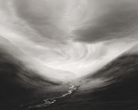 Glacial Valley and Storm, Iceland by Jeffrey Conley contemporary artwork photography