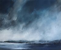 Still day, Shetland by Janette Kerr contemporary artwork painting