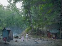 The Haircut by Gregory Crewdson contemporary artwork photography