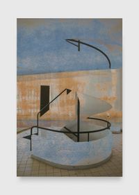 Staircase, Villa Savoye by James Welling contemporary artwork print