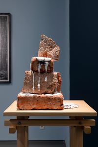 Brick’s Reverie by Burçak Bingöl contemporary artwork sculpture