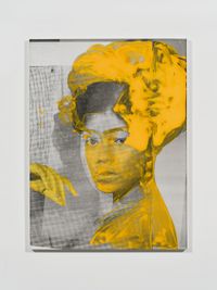 Marked by Lorna Simpson contemporary artwork painting, print