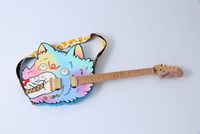 VOLUNTAD Guitar by Yuree Kensaku contemporary artwork sculpture