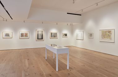 Exhibition view: Group Exhibition, Works on Paper from a Distinguished Private Collection, A co-presentation by Acquavella Galleries, Gagosian, and Pace Gallery, 68 Park Place, East Hampton (12–20 August 2020). Courtesy Acquavella Galleries, Gagosian, and Pace Gallery.