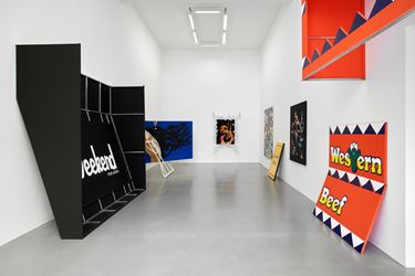 Exhibition view: Borna Sammak, Water for Dogs, Sadie Coles HQ, Davies Street, London (27 June–10 August 2019). Courtesy Sadie Coles HQ.