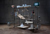 Hospital Bed by Atelier Van Lieshout contemporary artwork painting, works on paper, sculpture, photography, print