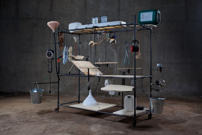 Hospital Bed by Atelier Van Lieshout contemporary artwork