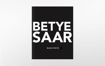 Betye Saar: Black White Blend