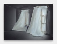 Curtains #3 by Tala Madani contemporary artwork painting