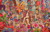 Rising with the song of nymphs by Soraya Sharghi contemporary artwork painting