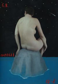 Camogli, Per Grazia Ricevuta by Paolo Ventura contemporary artwork painting, works on paper, photography, print