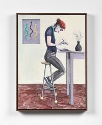 Untitled (Miss Miss Composing) by Charles Avery contemporary artwork painting