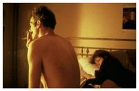 Nan and Brian in bed, NYC by Nan Goldin contemporary artwork photography