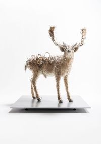 PixCell-Fallow Deer#2 by Kohei Nawa contemporary artwork sculpture